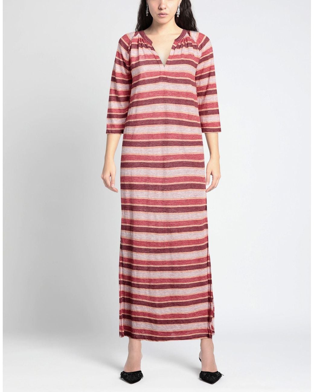 Majestic Filatures Red Maxi Dress