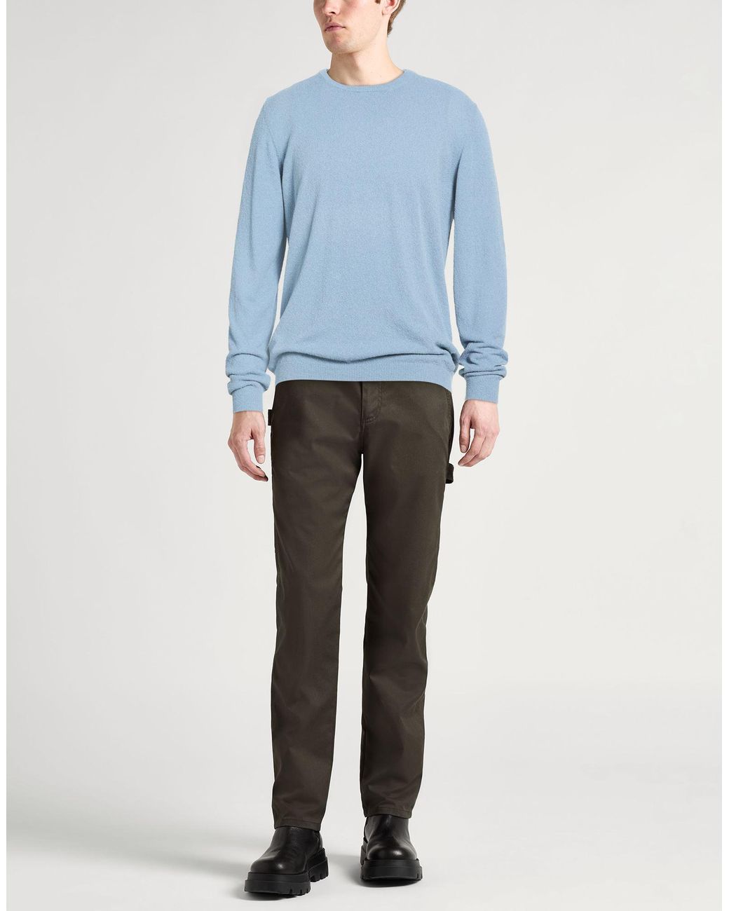 Roberto Collina Blue Jumper for men