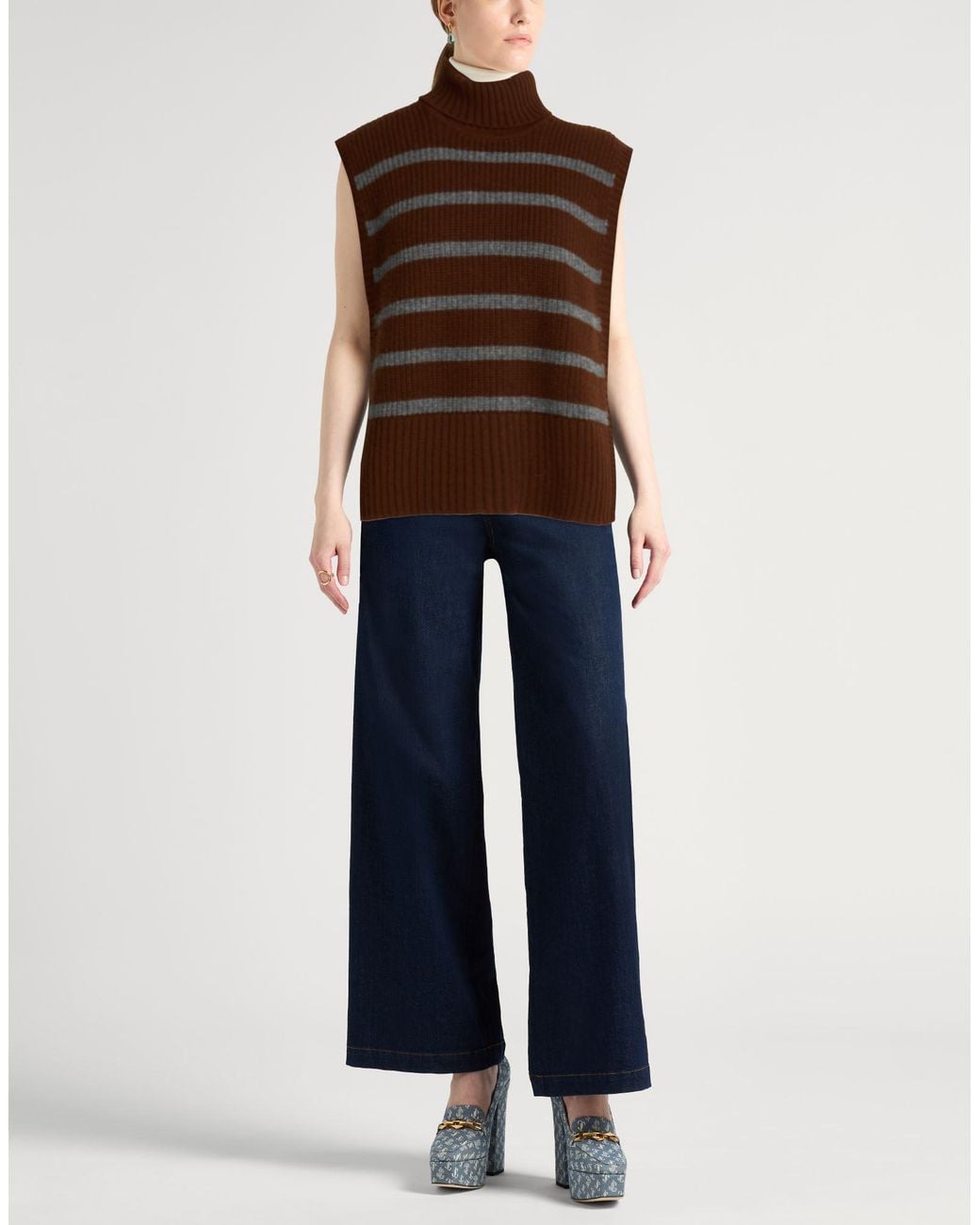 Poncho Sissiottostyle de color Brown