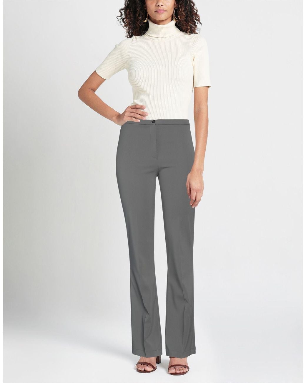 Patrizia Pepe Gray Trouser