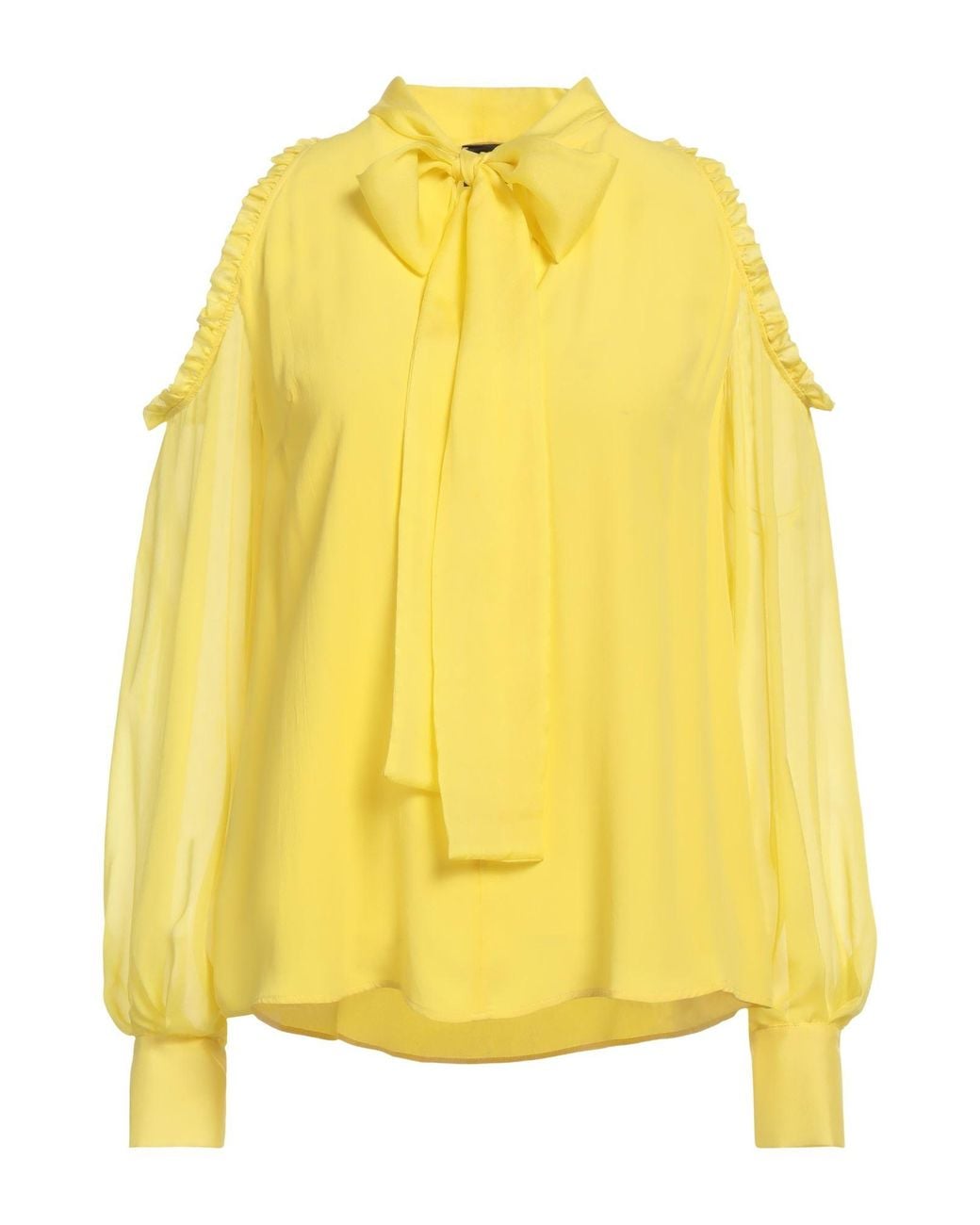 Pinko Yellow Top Acetate, Silk