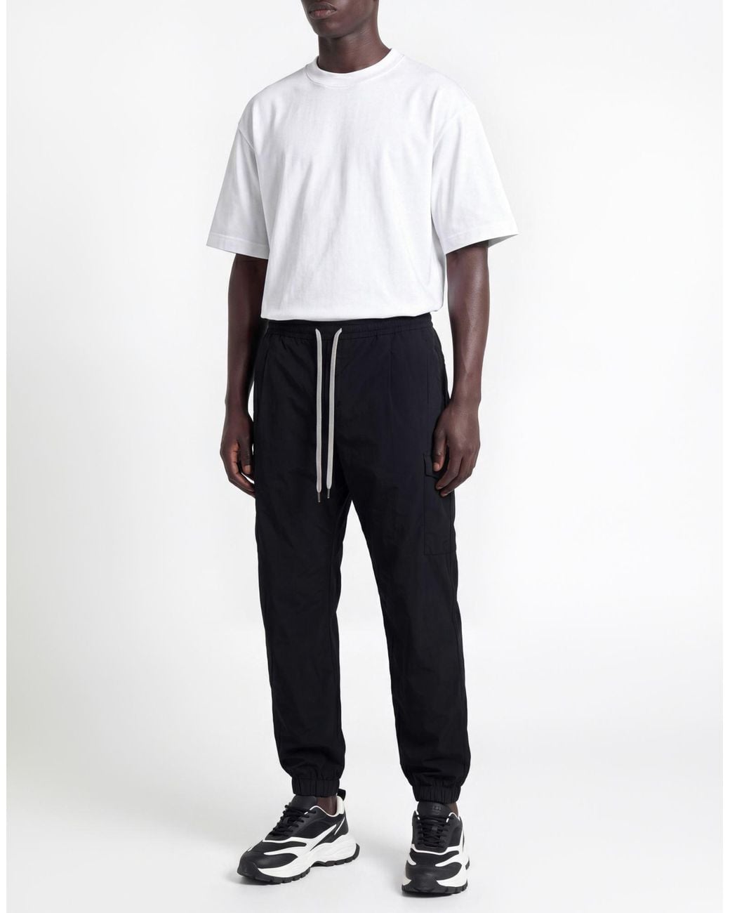PT Torino Black Trouser for men
