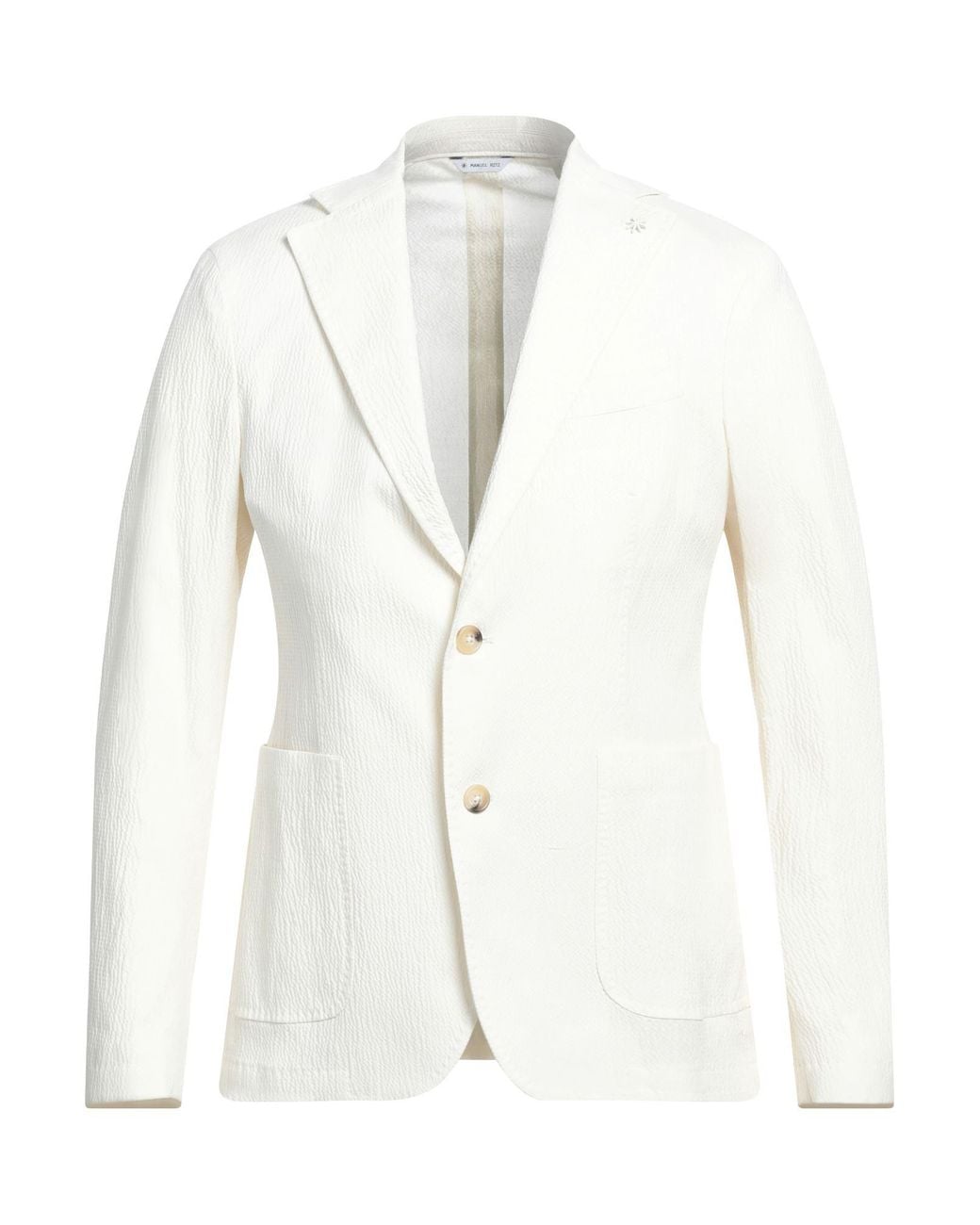 Manuel Ritz White Blazer for men