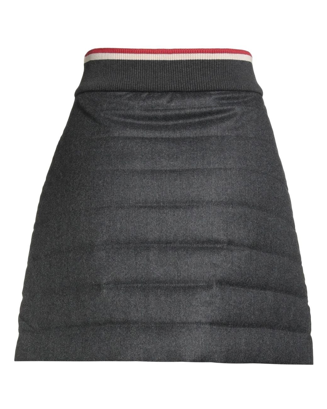 Brunello Cucinelli Gray Mini Skirts