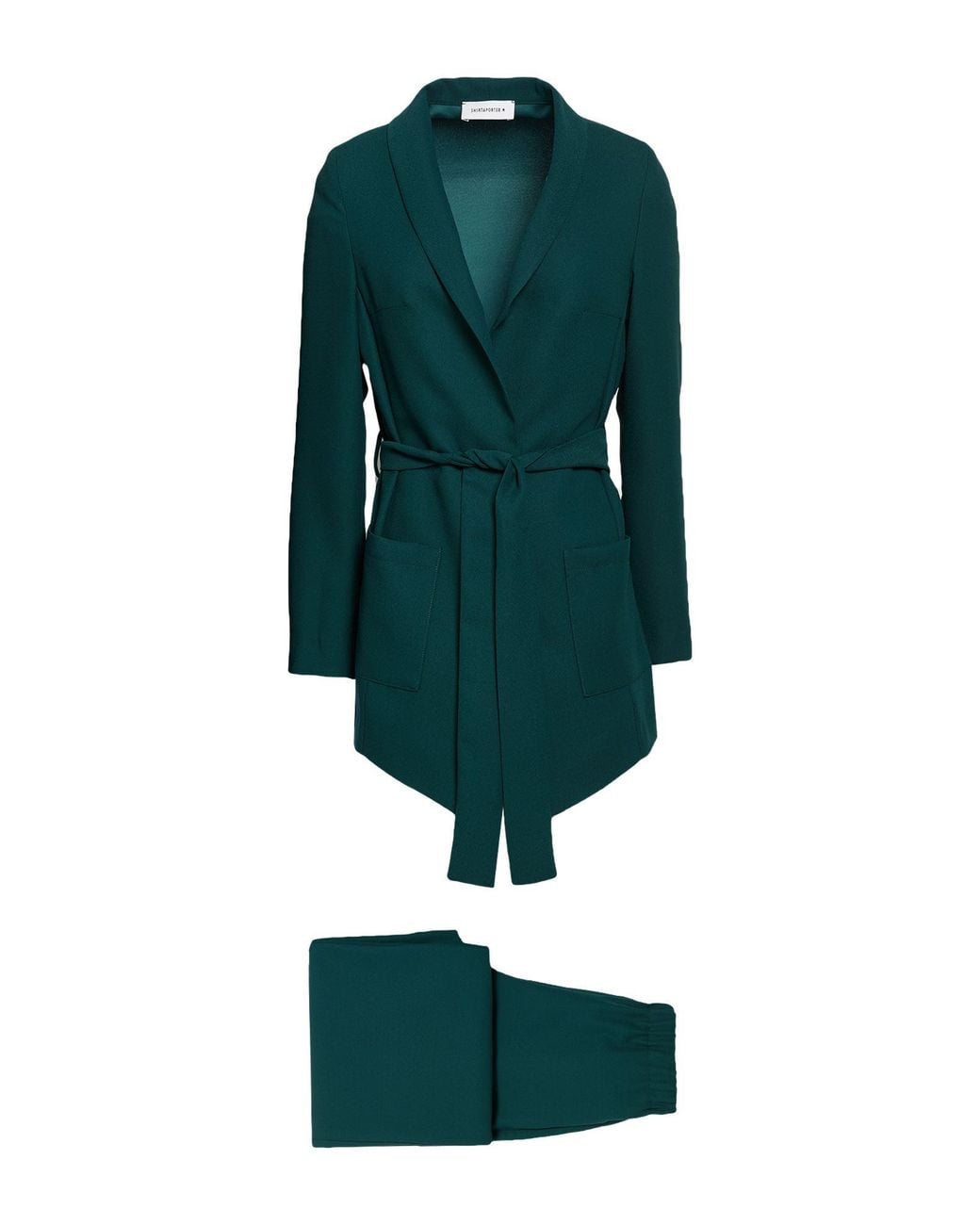Shirtaporter Green Suit Polyester