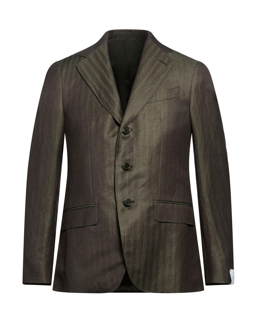 Caruso Green Blazer Linen, Wool for men