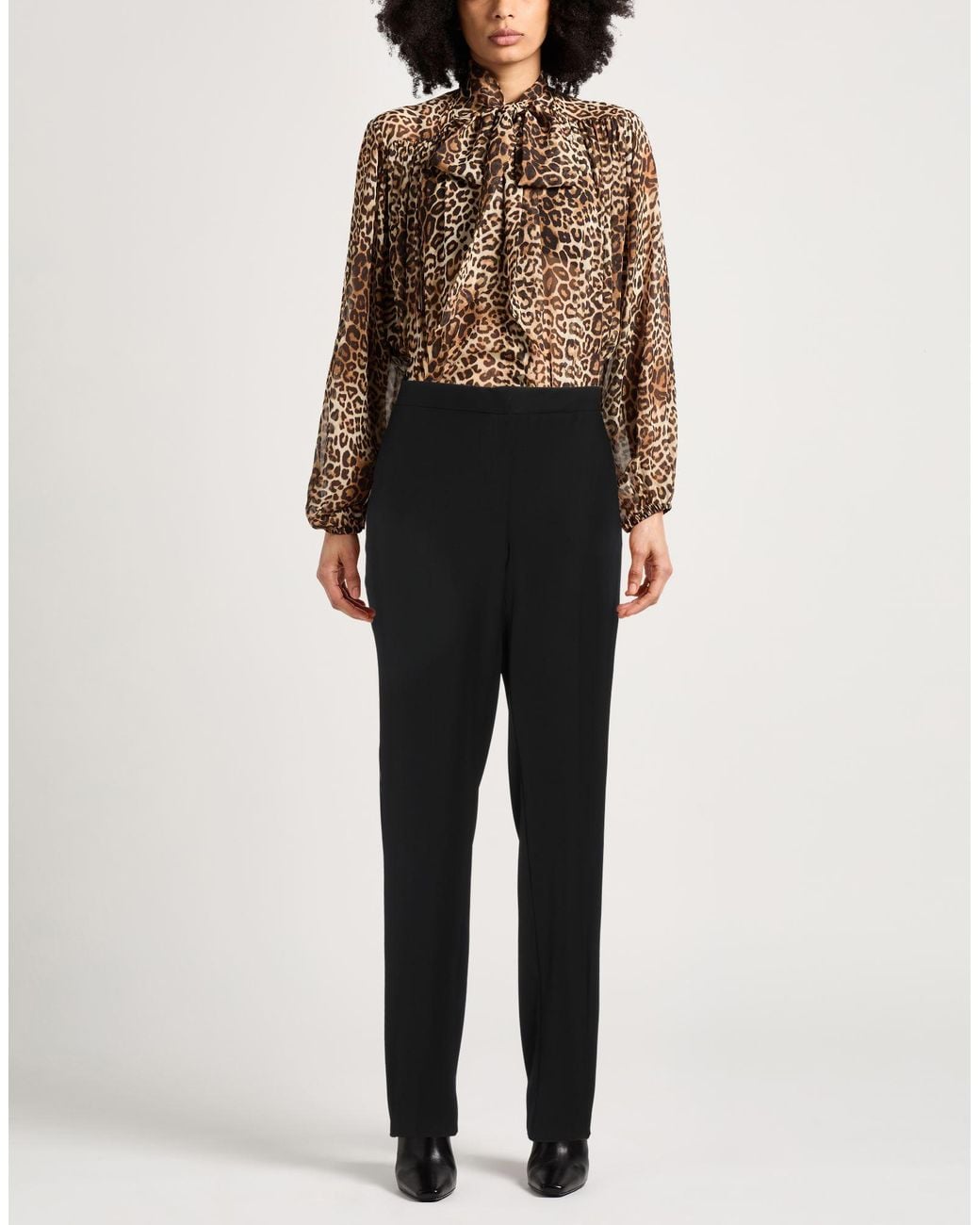 Blumarine Black Pants Polyester