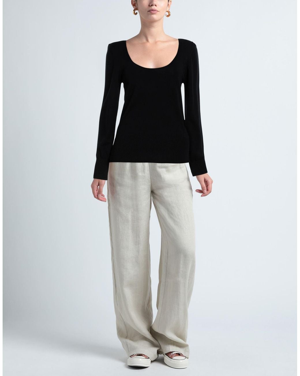 Pullover Alpha Studio de color Black