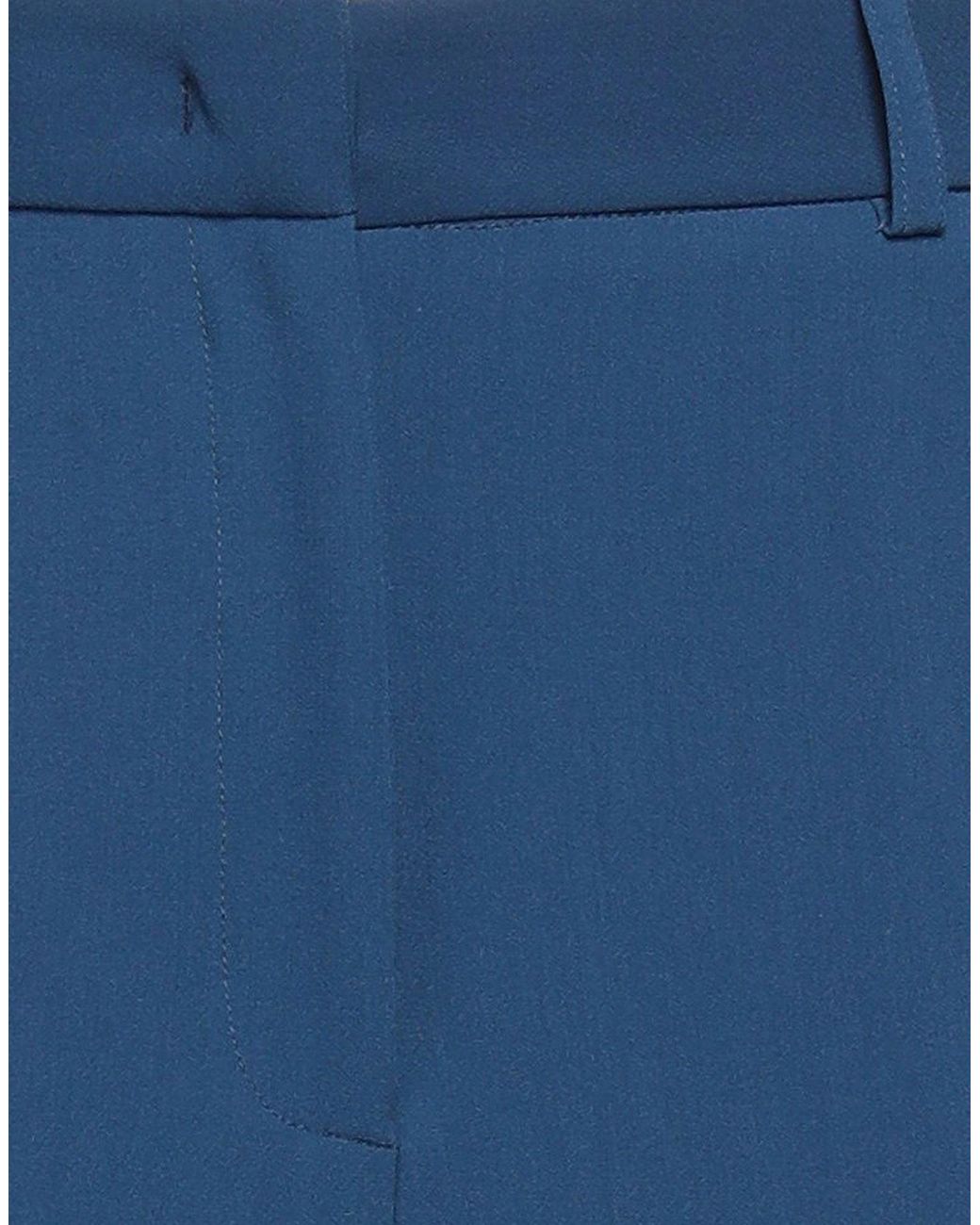 Niu Blue Pants Polyester, Viscose, Elastane
