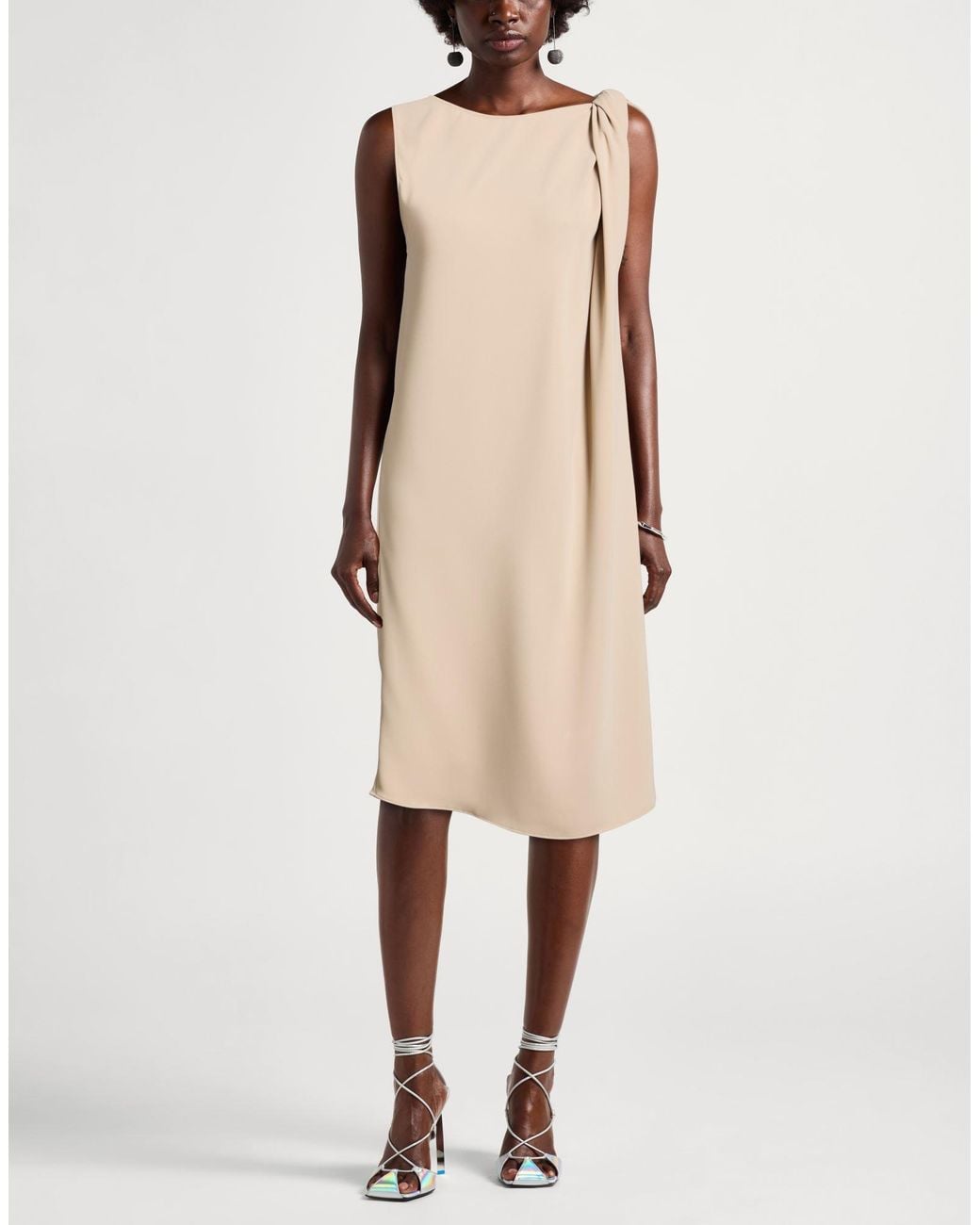 P.A.R.O.S.H. Natural P.A.R.O..H. Midi Dresses