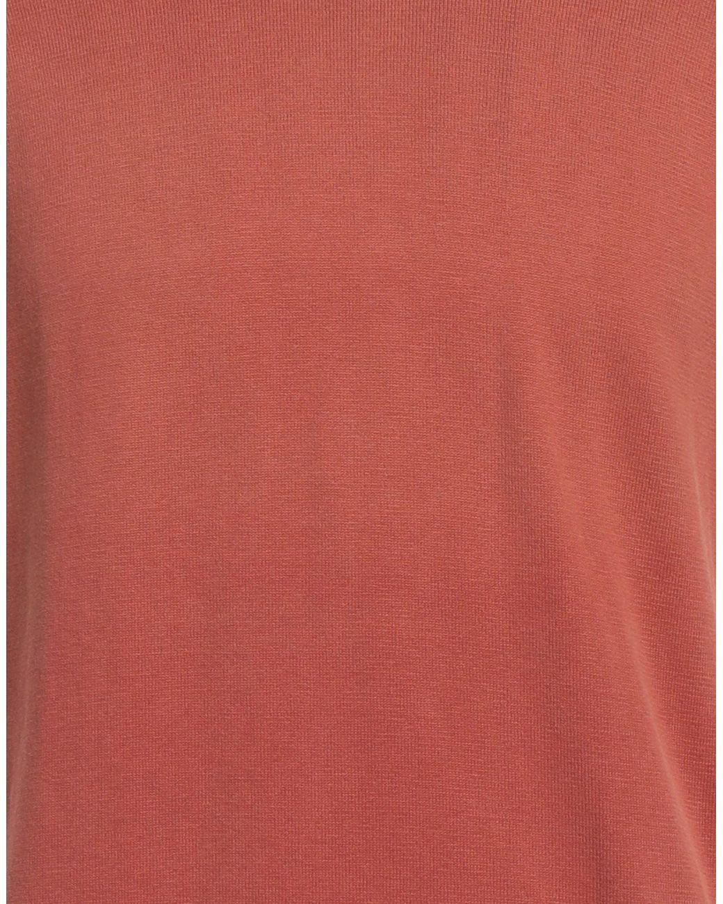 Alpha Studio Red Rust Sweater Cotton for men