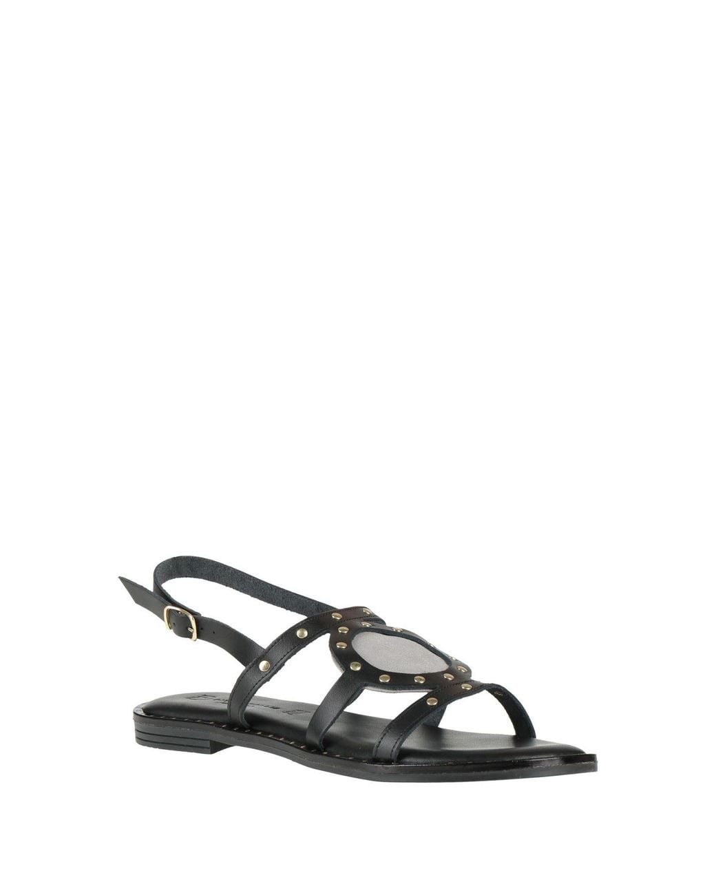 Divine Follie Black Sandals