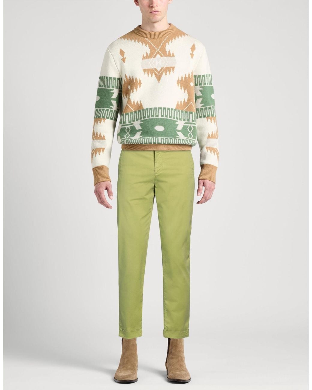Jeckerson Green Trouser for men