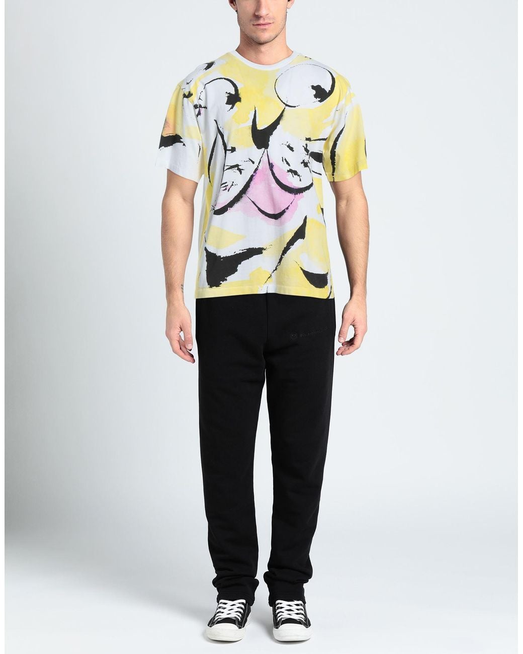 KENZO Yellow T-shirt for men