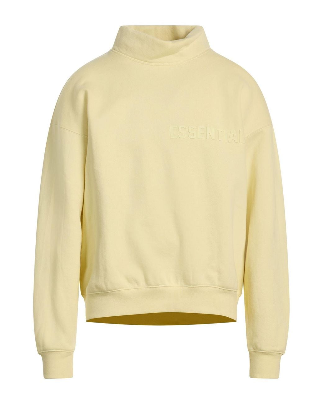 Fear Of God Yellow Sweatshirt Cotton, Polyester for men