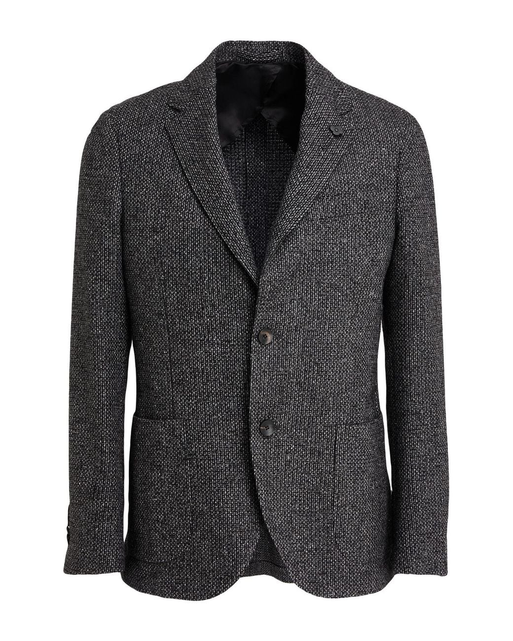 Lardini Black Blazer for men