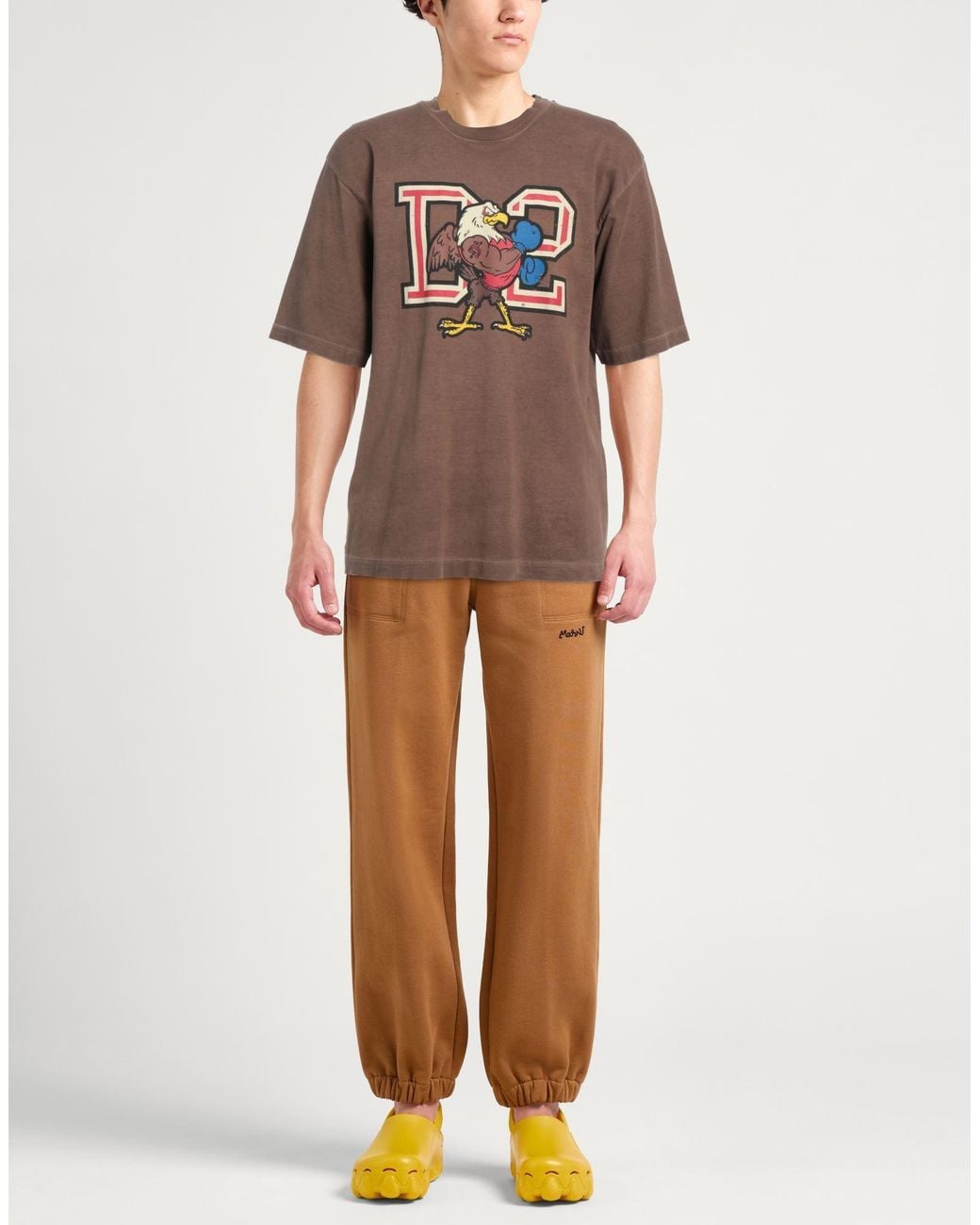 DSquared² Brown T-shirt for men