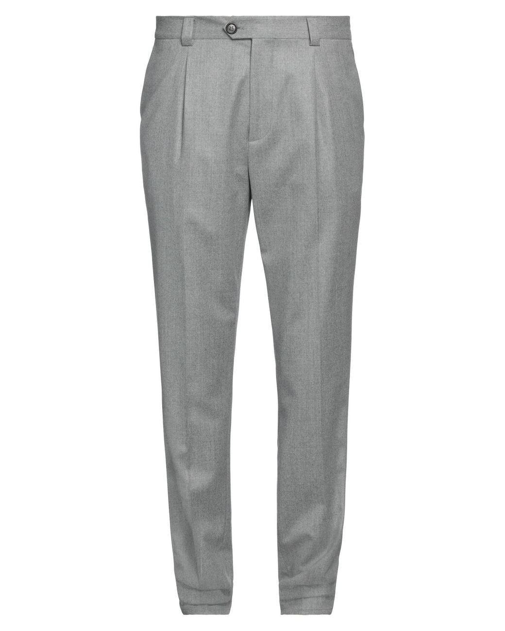Brunello Cucinelli Gray Pants for men