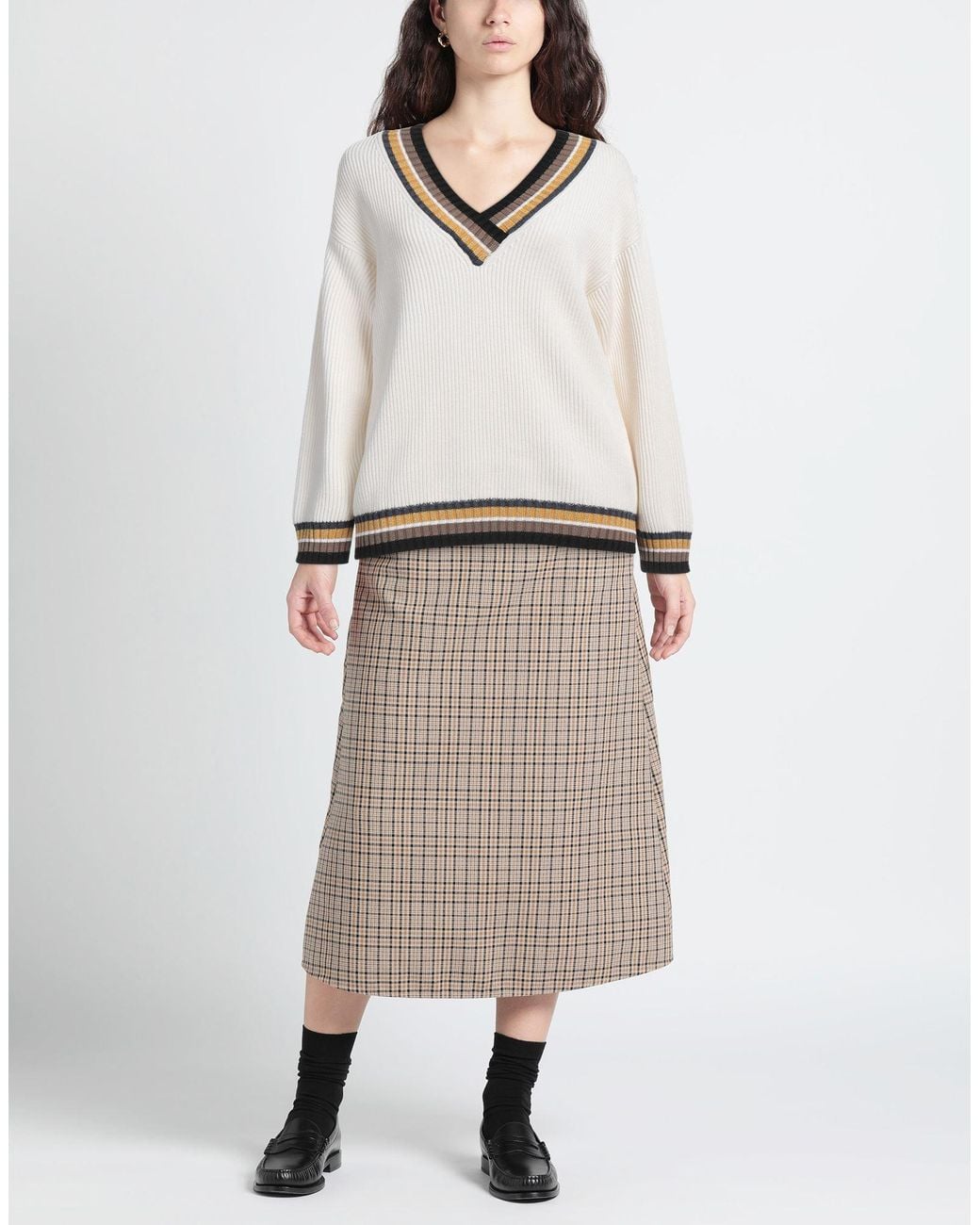 Pullover Moorer de color White