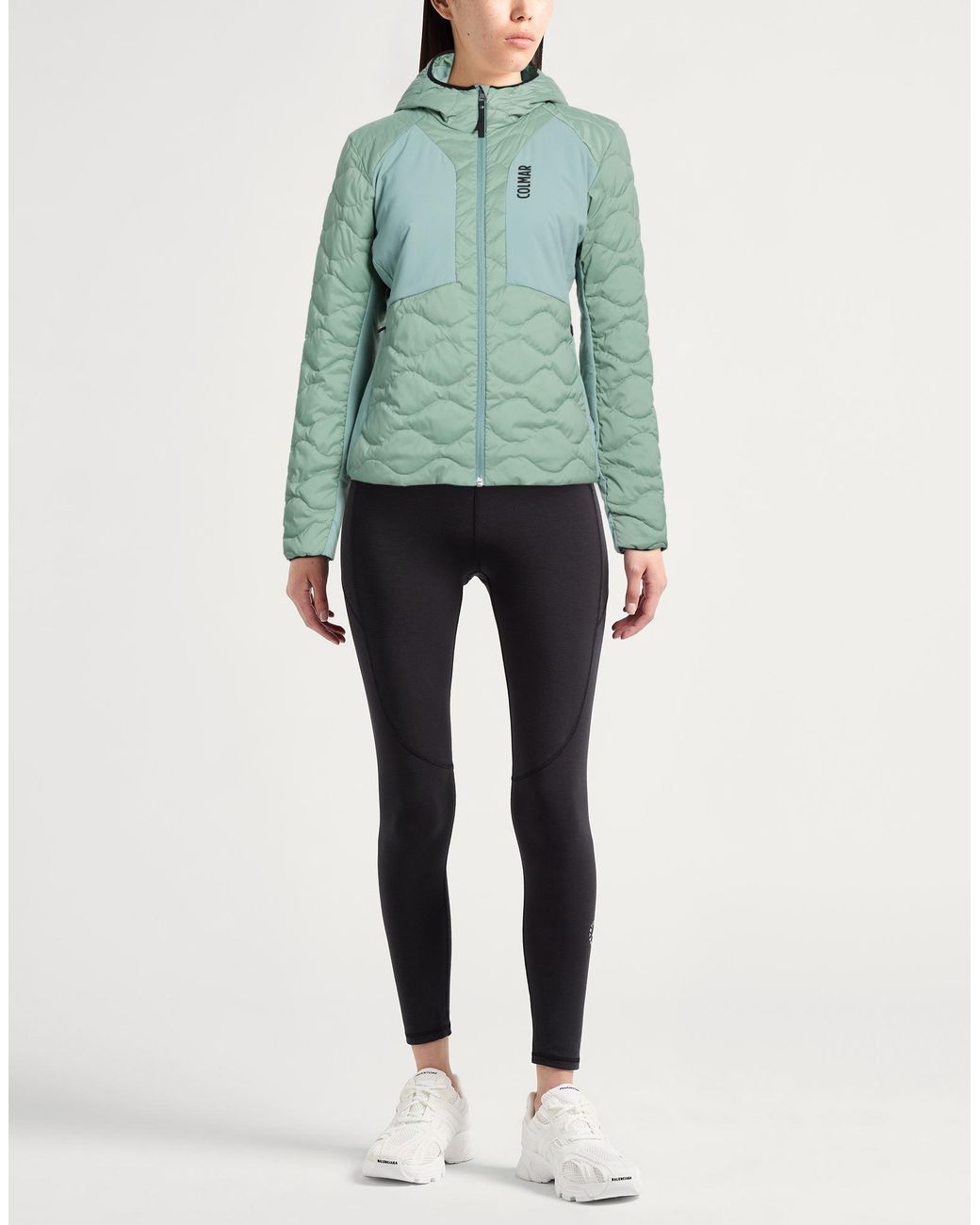Colmar Green Attitude Puffer Polyester, Elastane