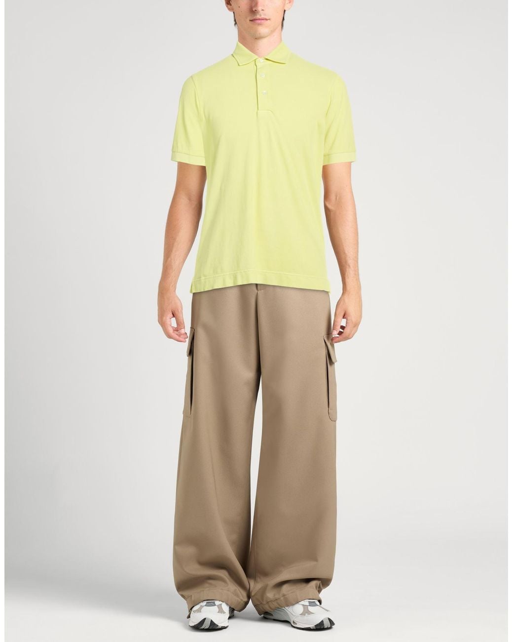 Circolo 1901 Yellow Polo Shirt for men