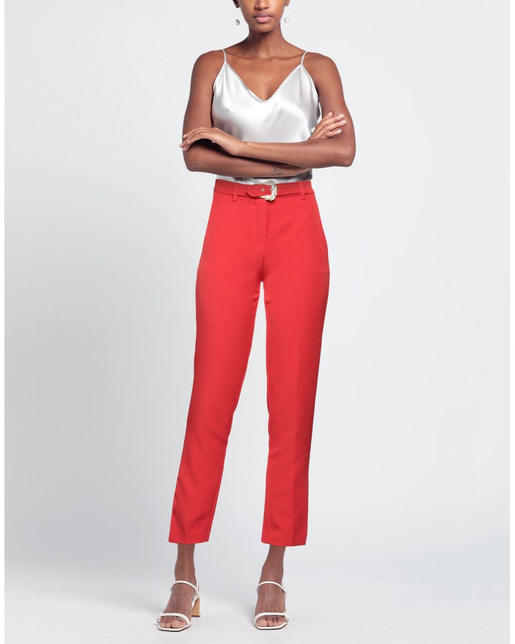 Versace Jeans Couture Red Pants