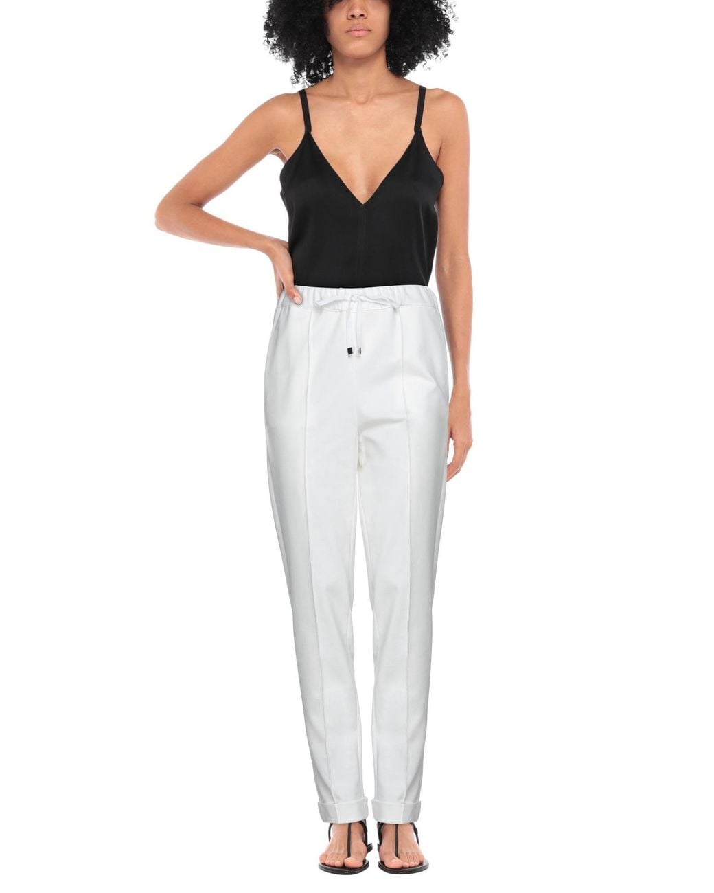 Liviana Conti White Pants