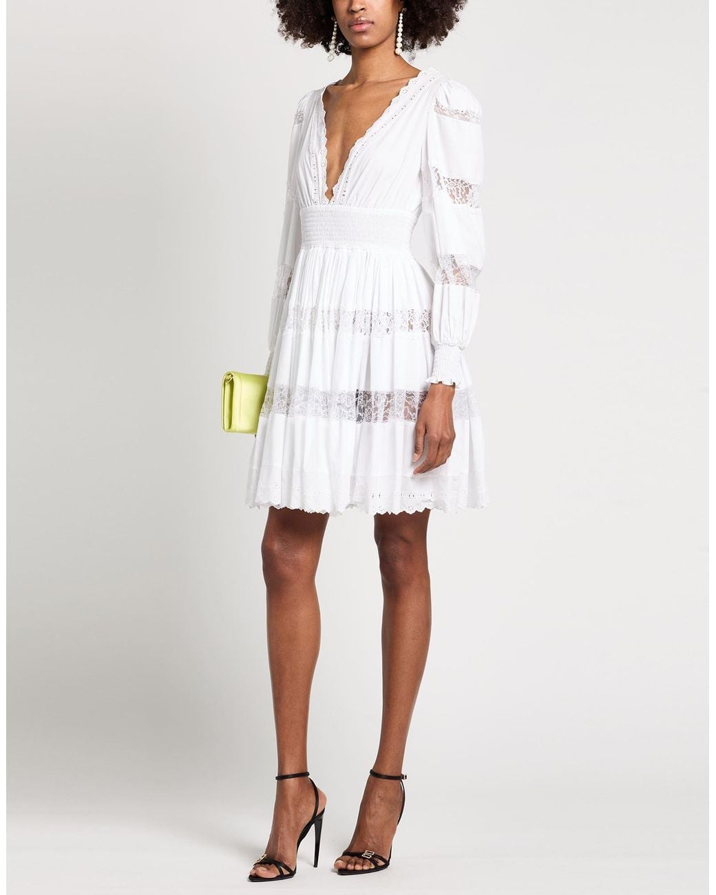 Dolce & Gabbana White Mini Dresses