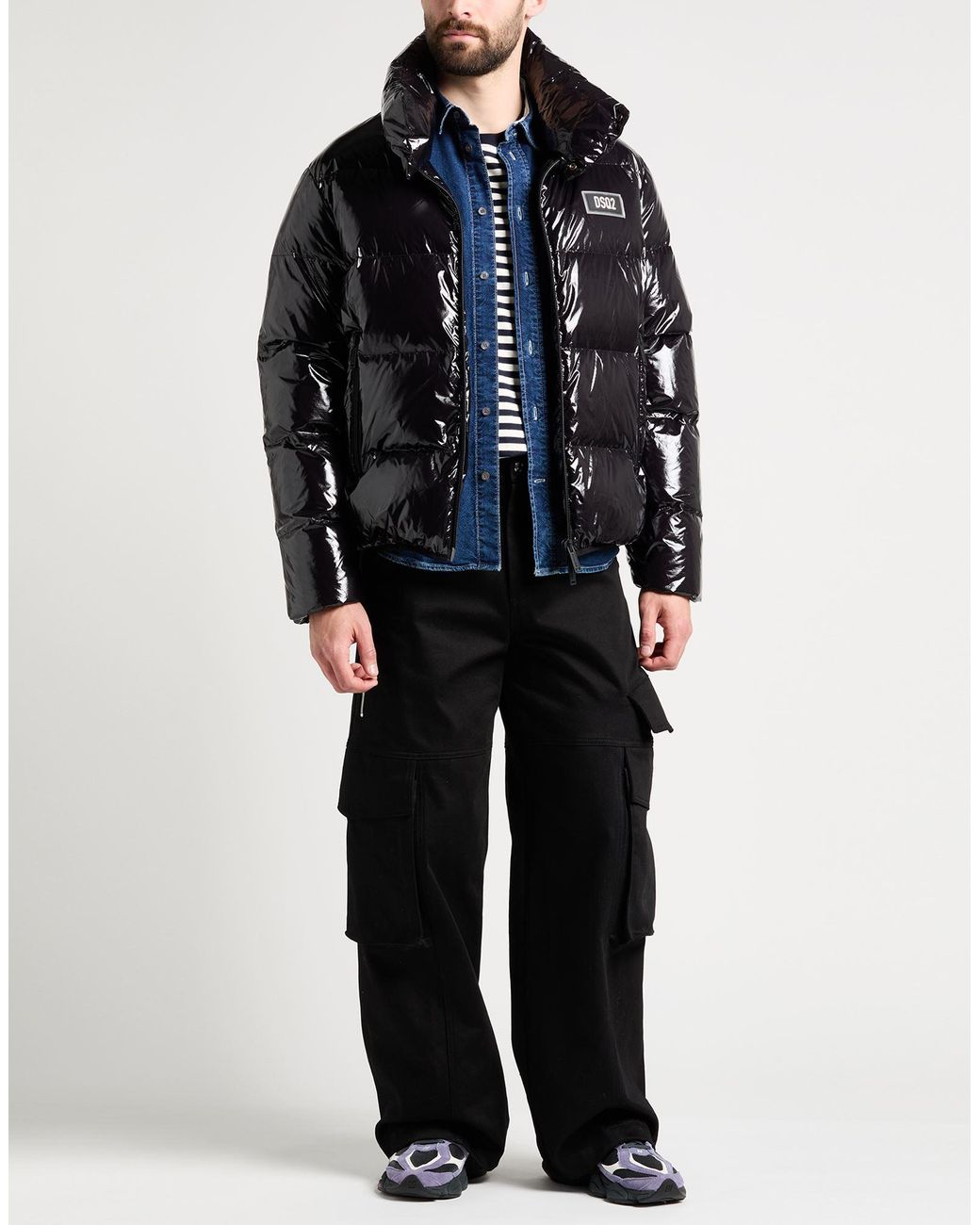 DSquared² Black Puffer for men