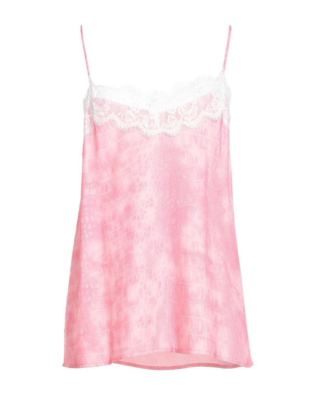 Gaelle Paris Pink Top Polyester, Elastane