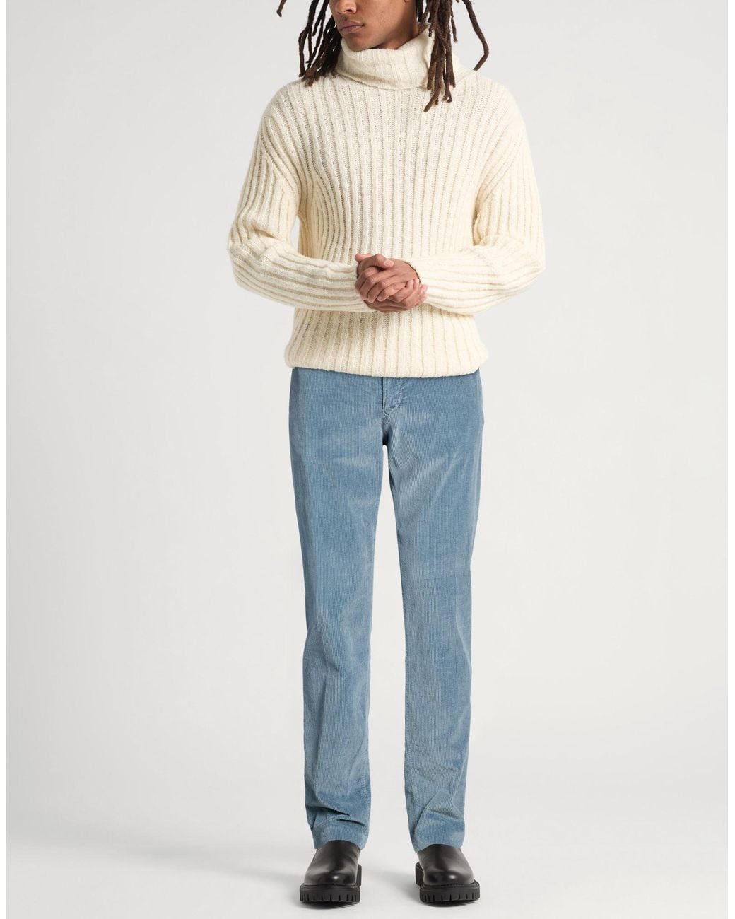 Incotex Blue Trouser for men
