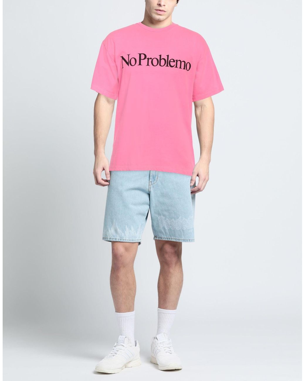 Aries Pink T-shirt for men