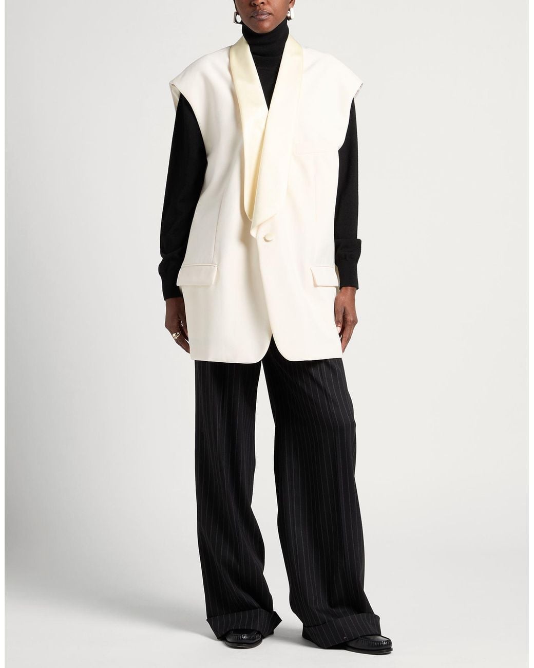 MM6 by Maison Margiela White Blazer