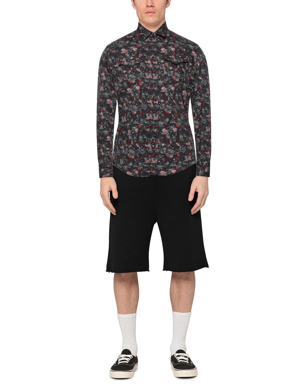 Aglini Gray Shirt for men