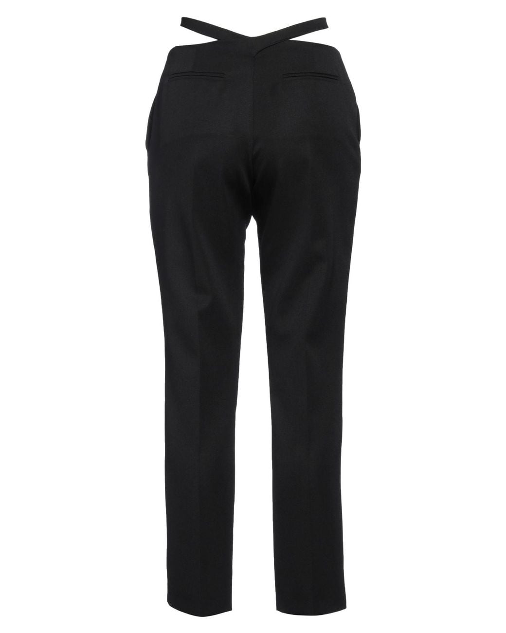 The Attico Black Pants Virgin Wool