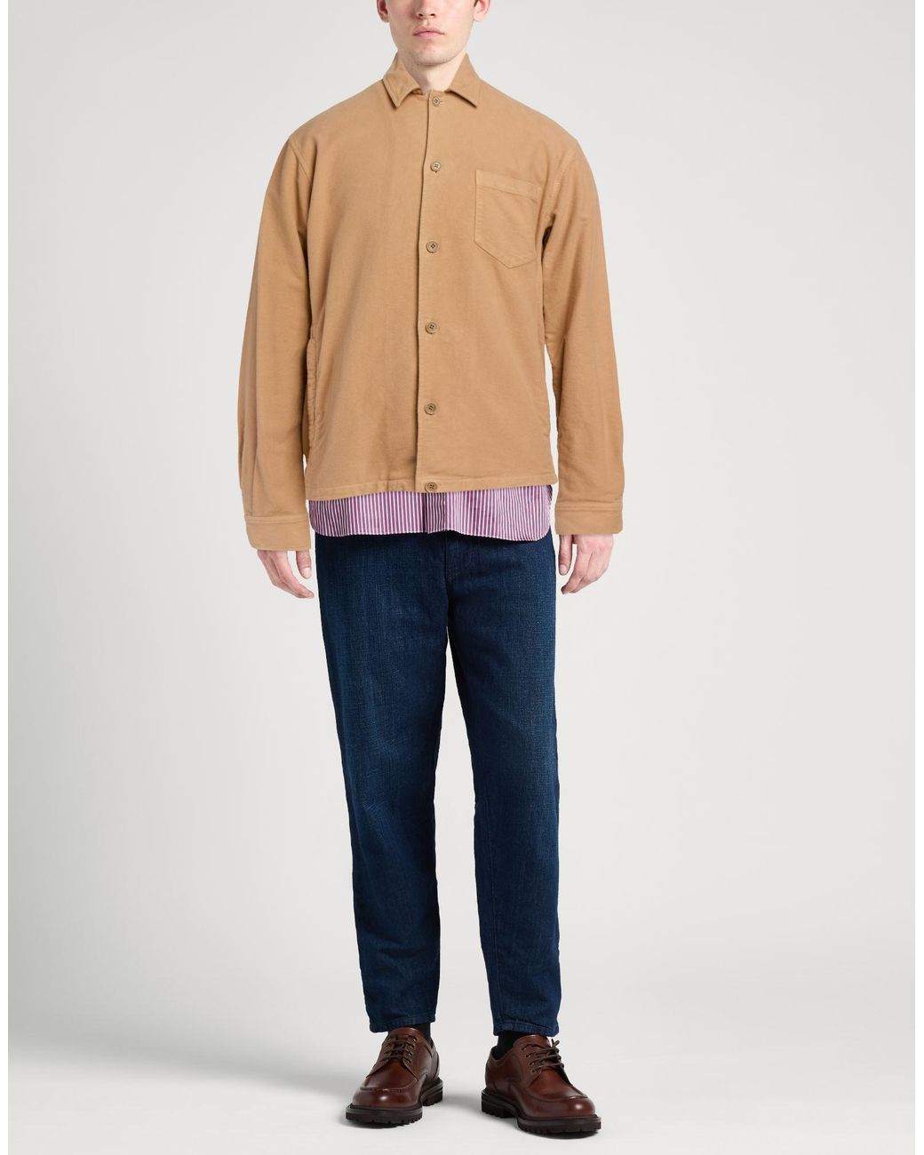 Aspesi Brown Jackets for men