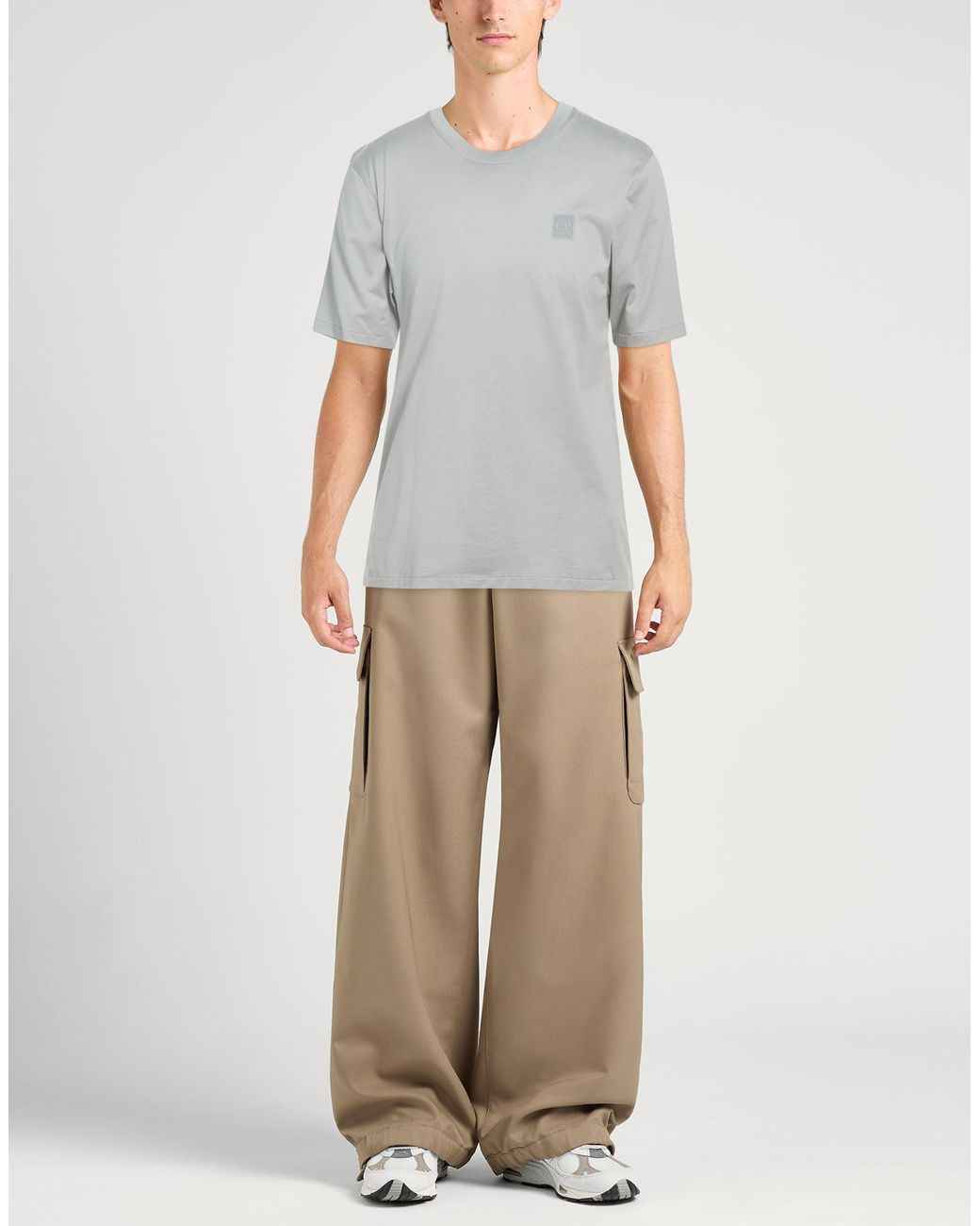 C P Company Gray T-Shirts for men