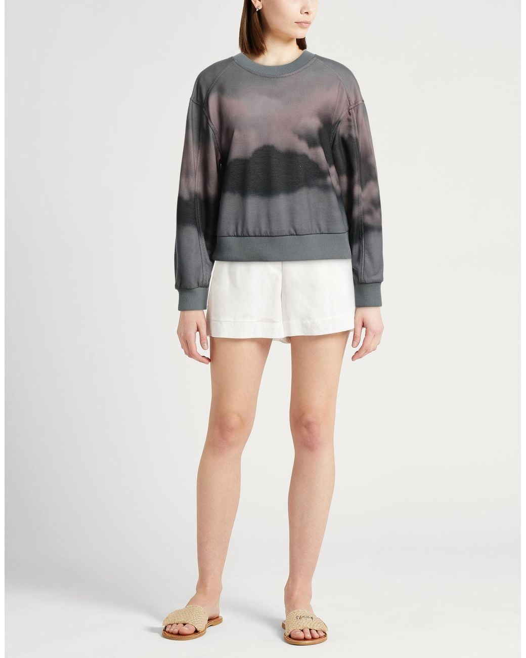 Alberta Ferretti Gray Sweatshirt