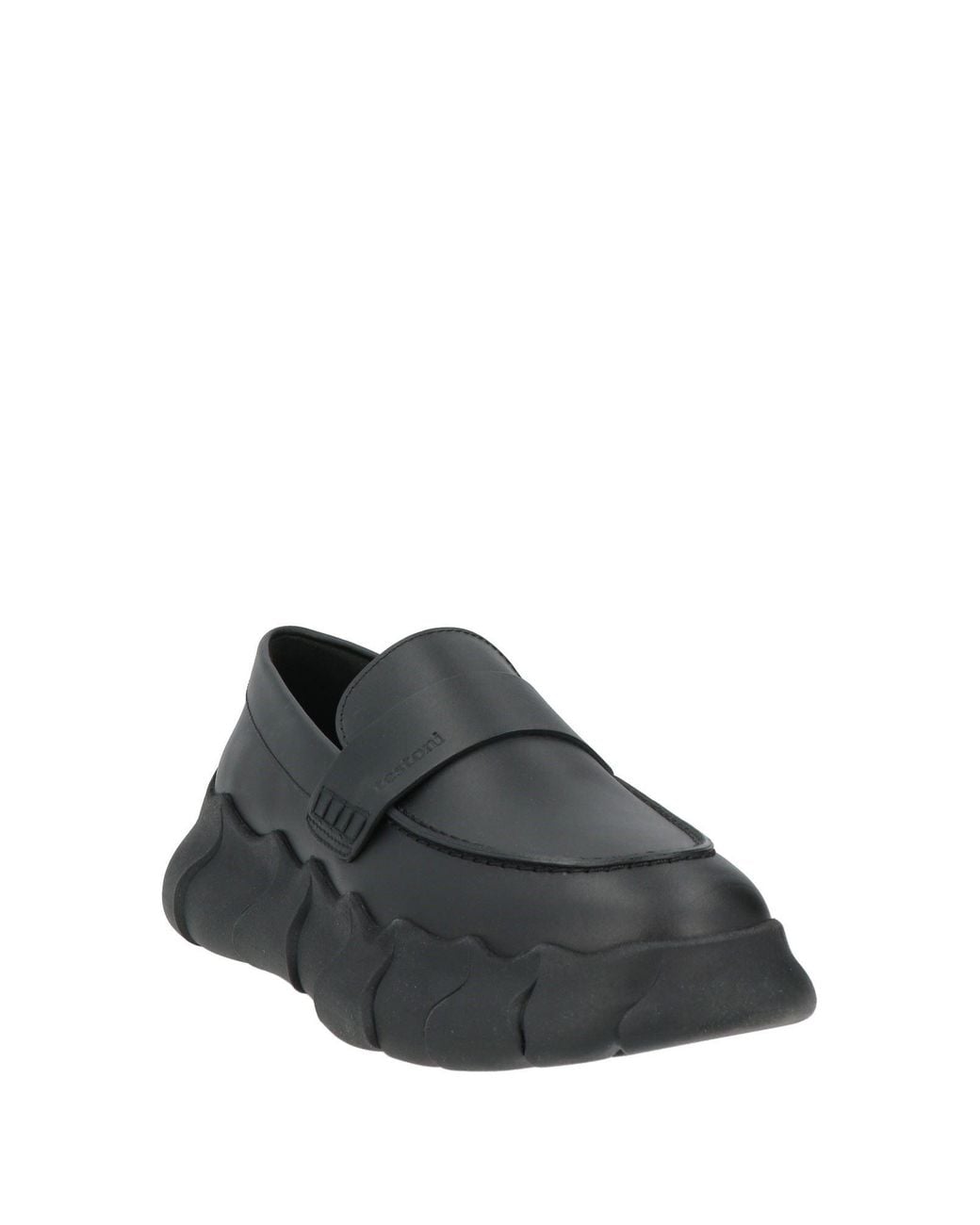 Testoni Black Loafers