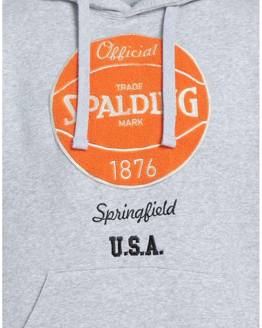 Spalding Gray Sweatshirt for men