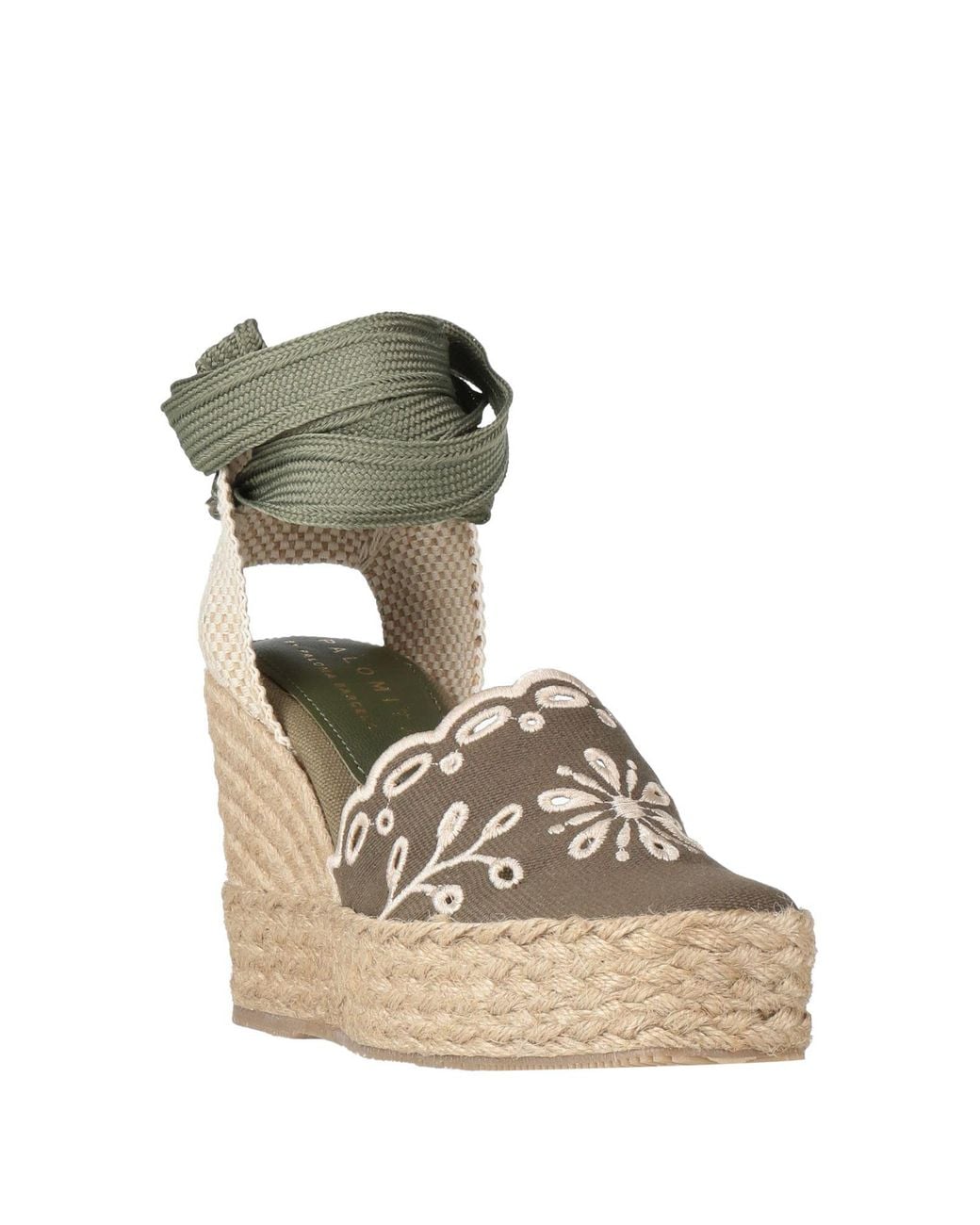 Palomitas By Paloma Barcelo' Metallic Espadrilles Textile Fibers