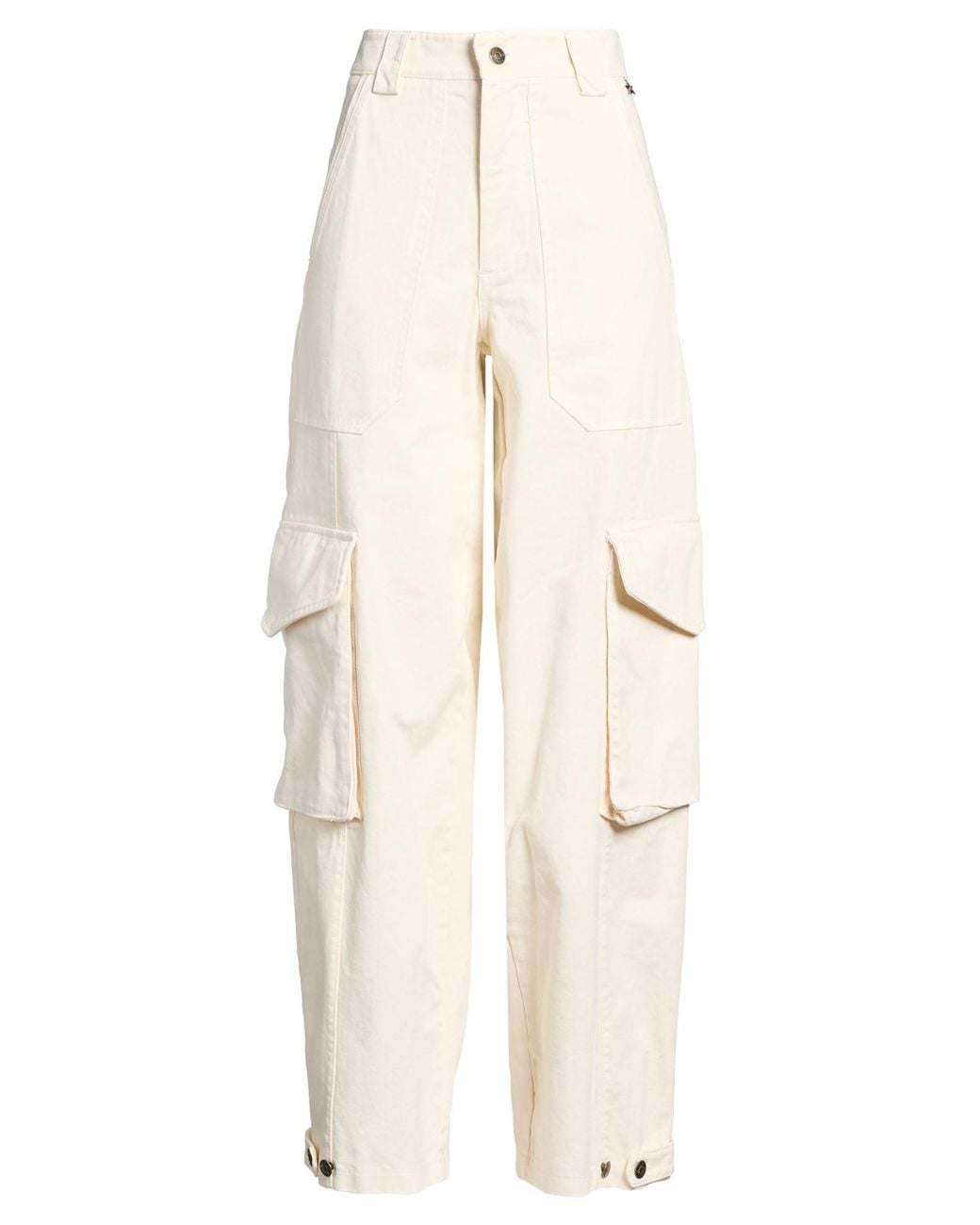 Souvenir Clubbing Natural Ivory Pants Cotton
