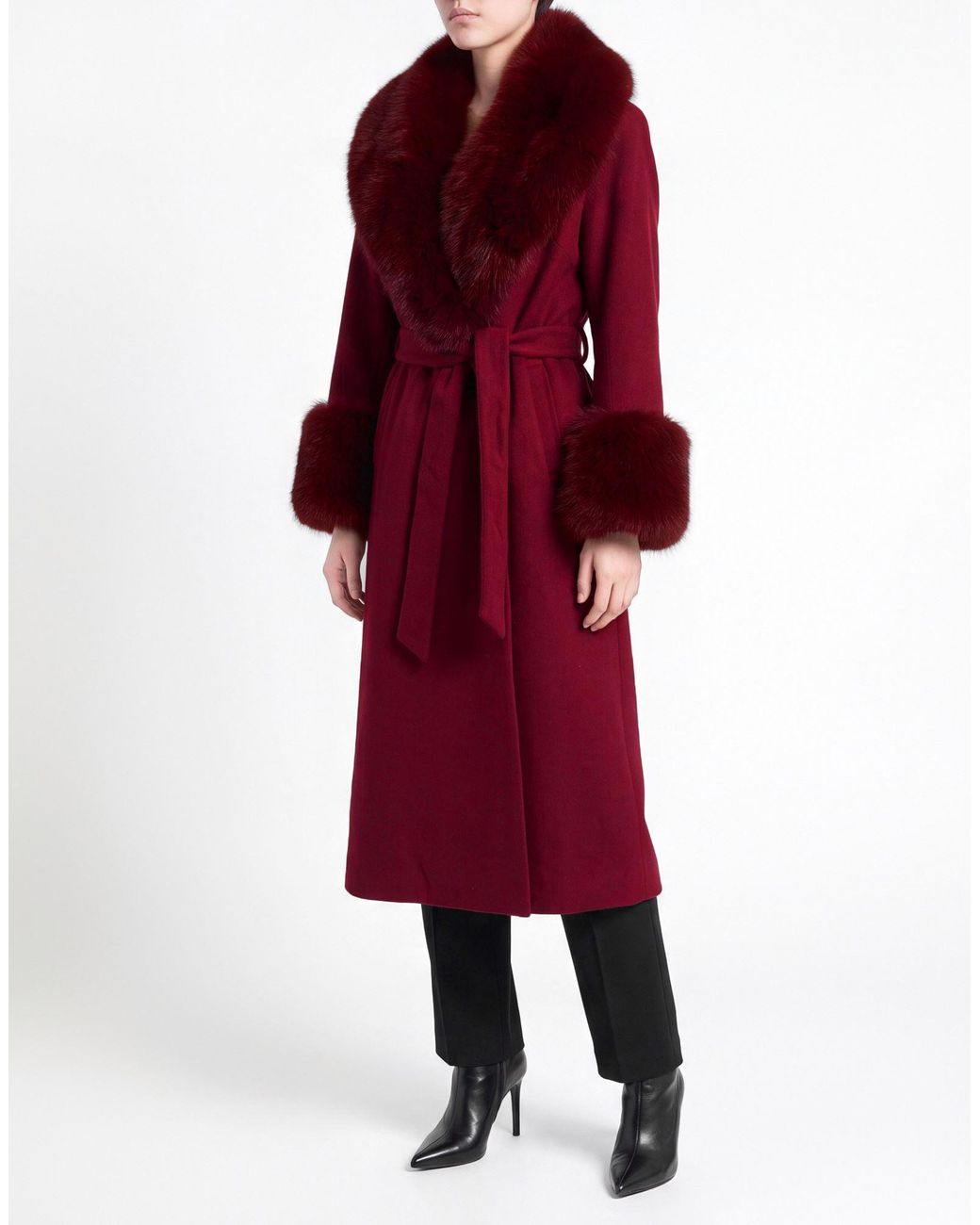 No Secrets Red Coat