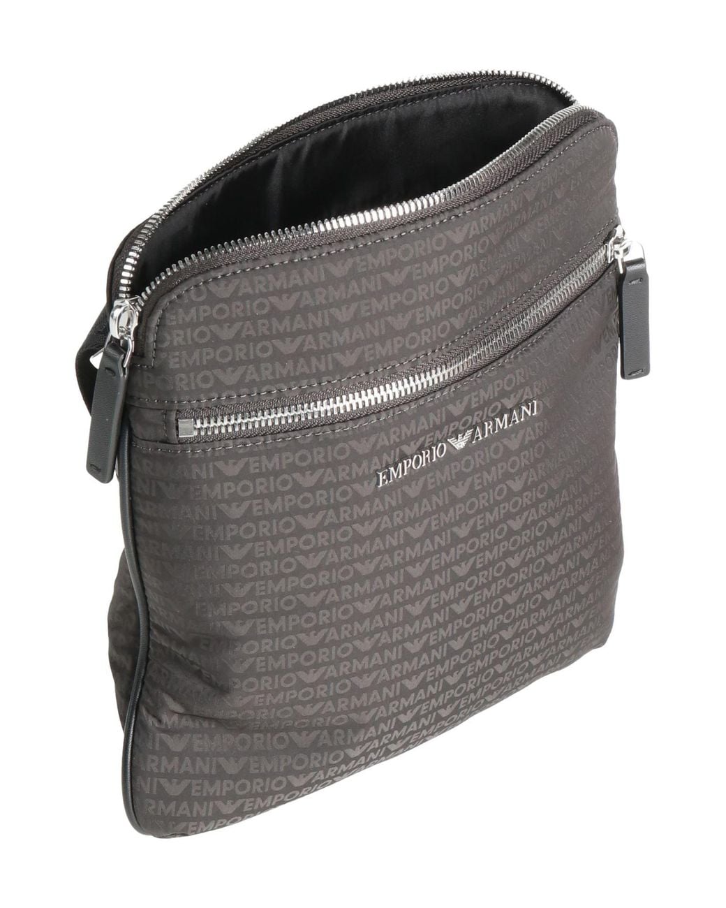 Emporio Armani Gray Cross-Body Bags for men