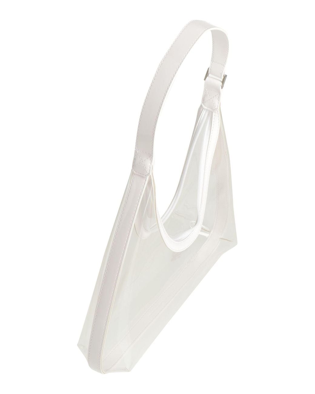 By Far White Shoulder Bag