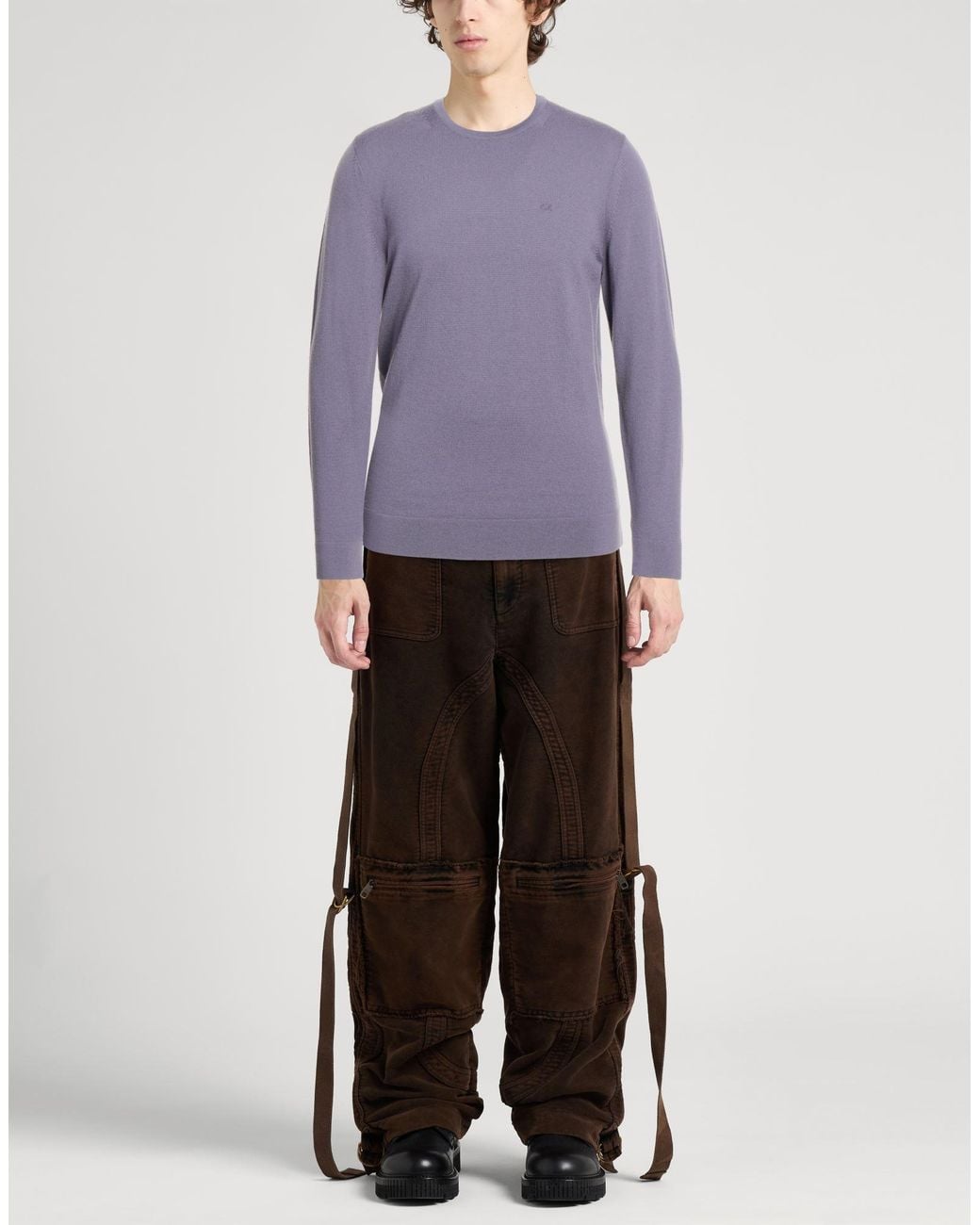 Calvin Klein Purple Sweater for men