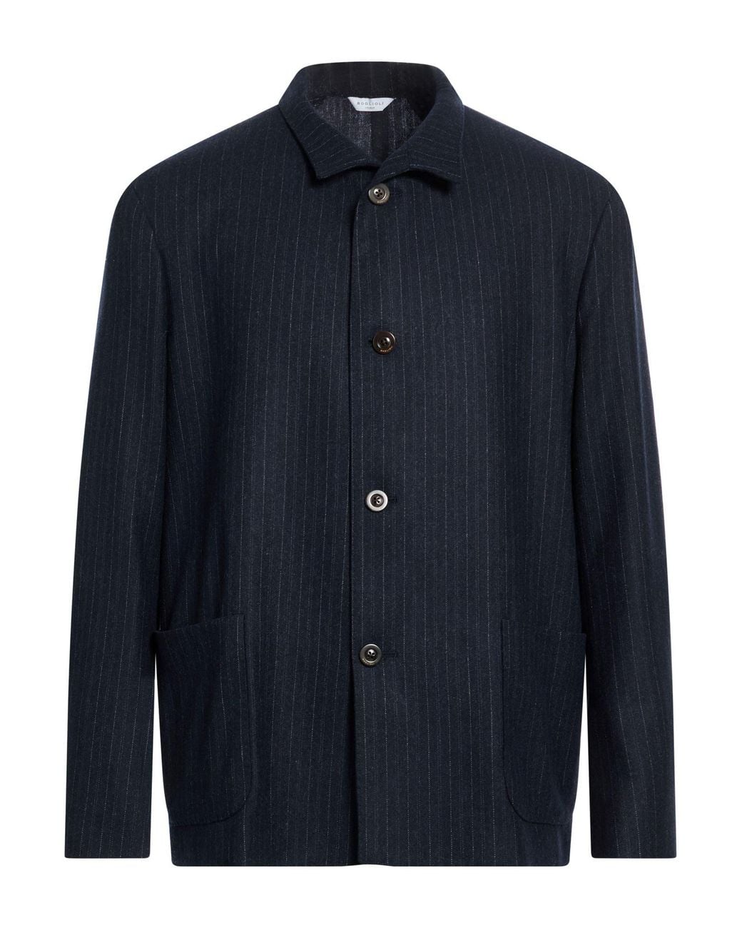 Boglioli Blue Blazer Virgin Wool, Polyester, Elastane for men