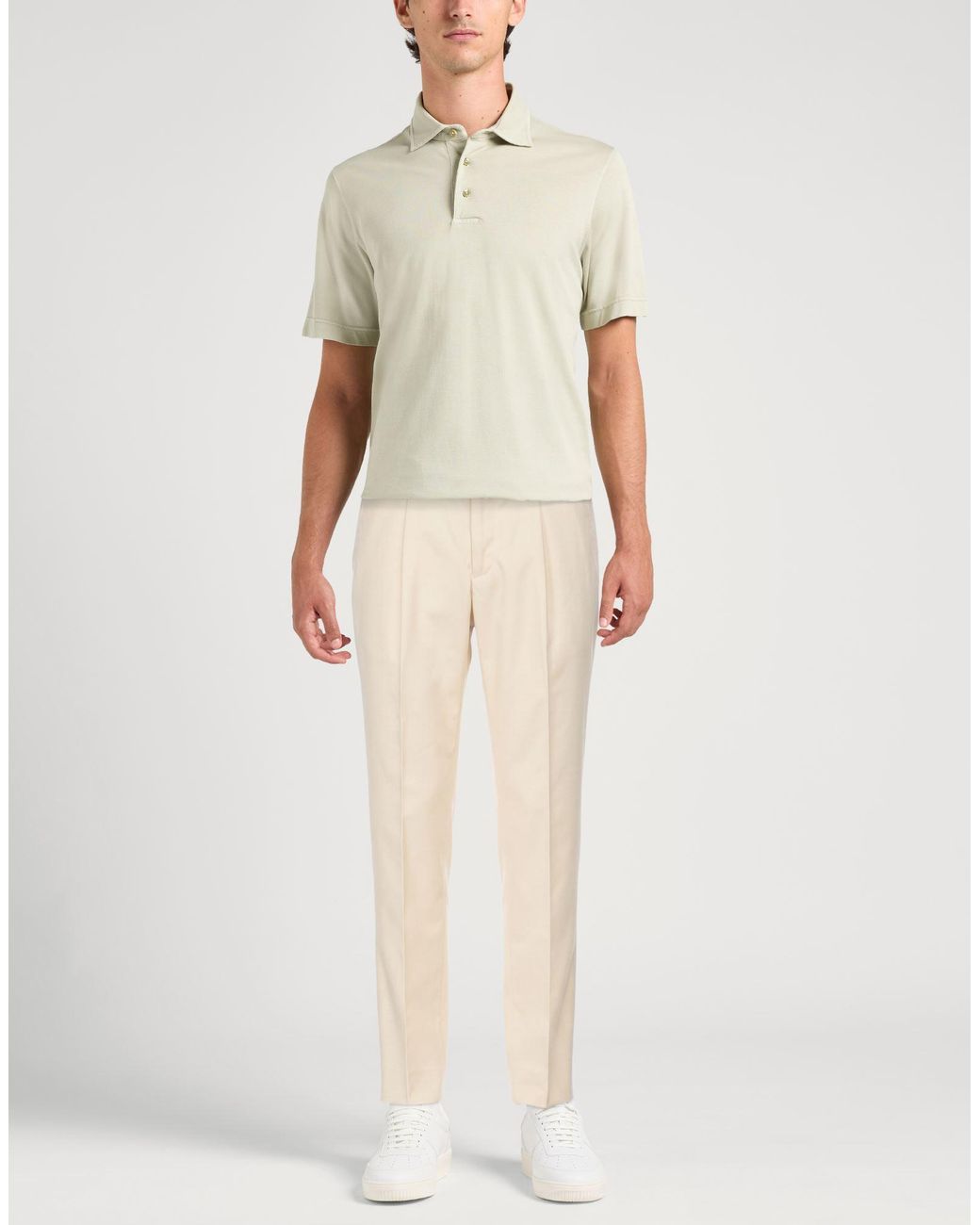 Jacob Cohen Natural Pants Polyester, Cotton for men