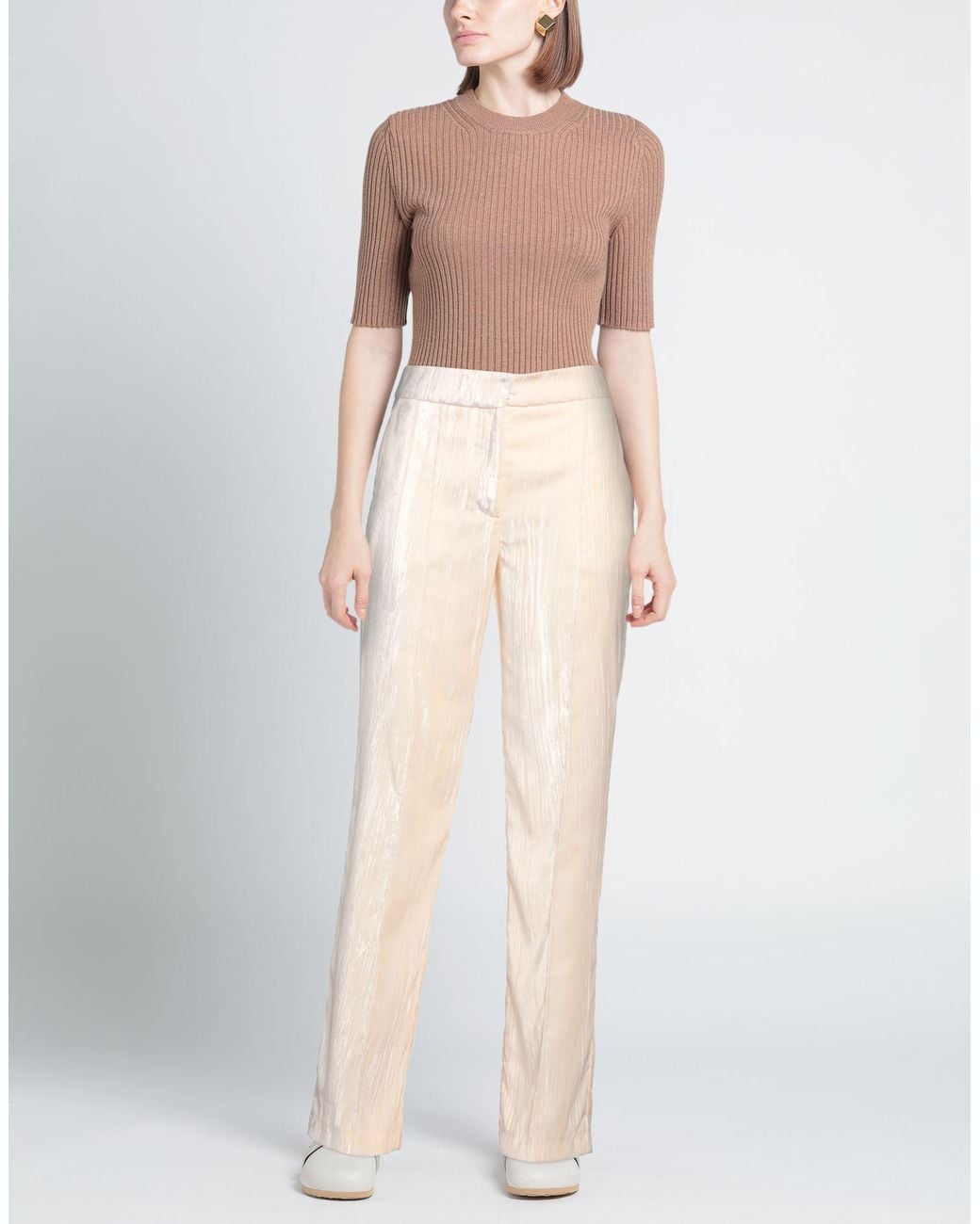 .., merci italia White Love Edition Pants Polyester