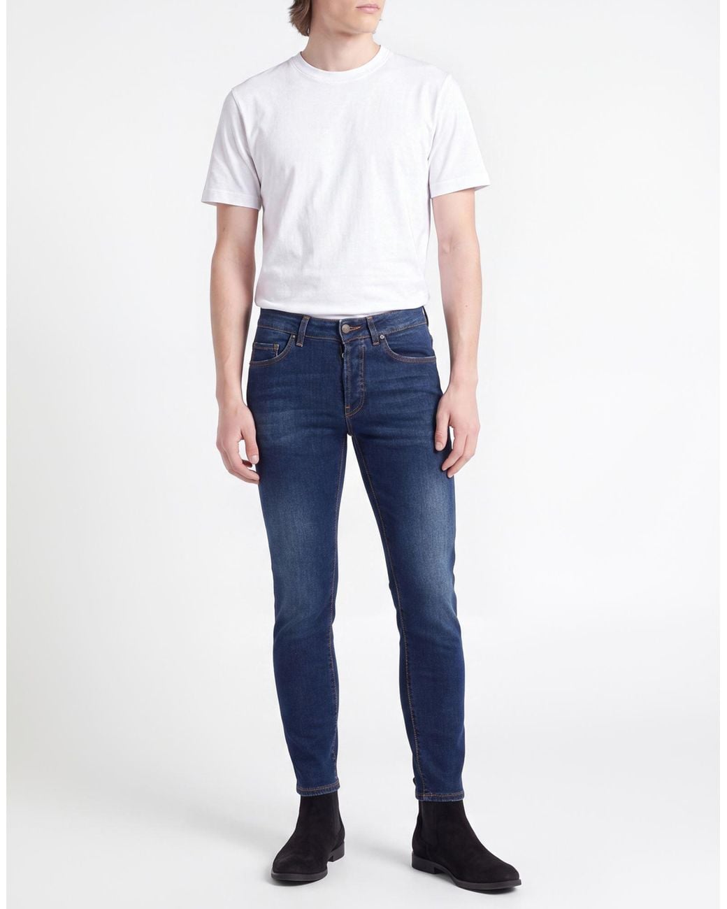 Liu Jo Blue Jeans Cotton, Elastane for men